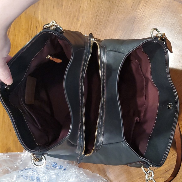 Like NEW Coach Lexy Legacy Jacquard shoulder bag - Picture 10 of 13